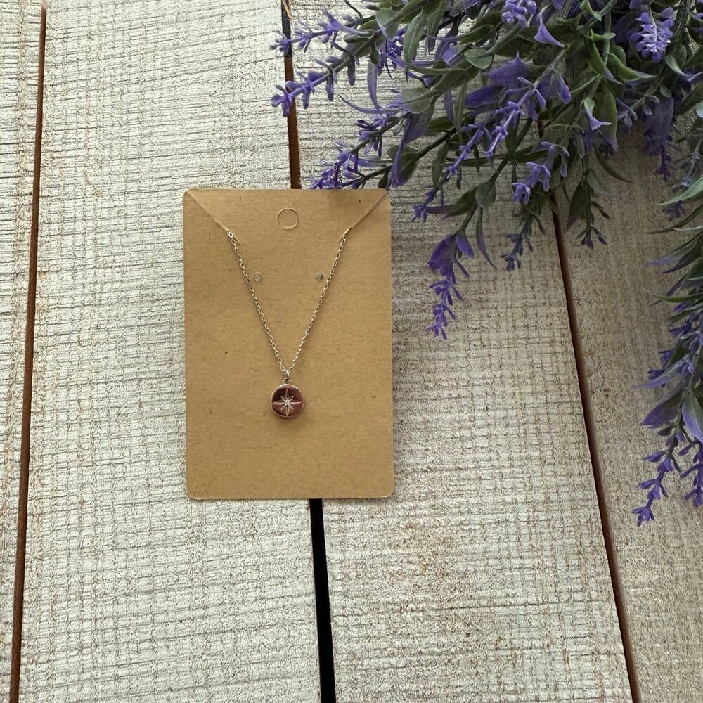 Sterling Silver North Star Necklace